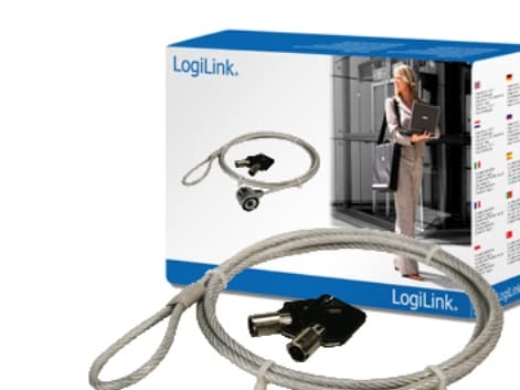 LogiLink Notebook Security Lock, 1,5 m