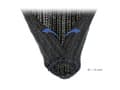 Miniatyrbilde 5 av 5: Delock Braided Sleeving self-closing - Flettet erme - 10 m - svart