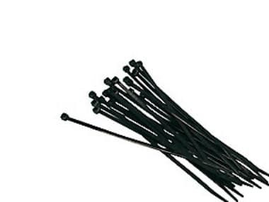 Panduit Cable Tie, 14.5"L (368mm), Light-Heavy, Weather Resistant, Black, 250pc, Nylon, Svart, 36,8 cm
