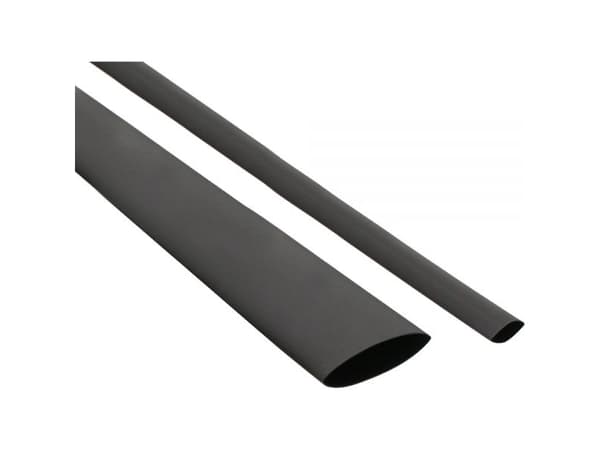 InLine 00870G, Varmekrympeslange, Sort, 20 cm, 1,6 cm, 20 stykker, 8 mm