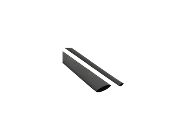 InLine 00870G, Varmekrympeslange, Sort, 20 cm, 1,6 cm, 20 stykker, 8 mm