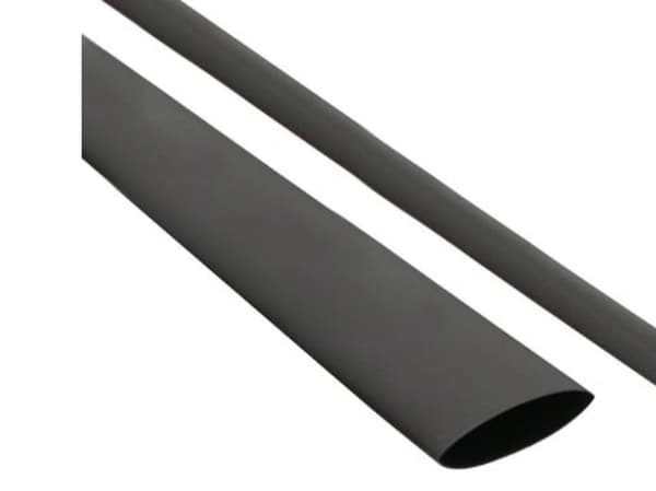 InLine 00870G, Varmekrympeslange, Sort, 20 cm, 1,6 cm, 20 stykker, 8 mm