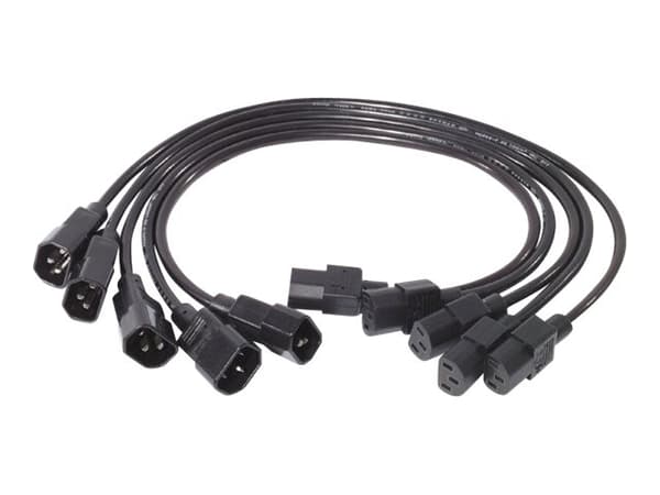 APC PWR Cord C13 - C14, 0.6 m Sort 0,61 m C13 kopling C14 kopling