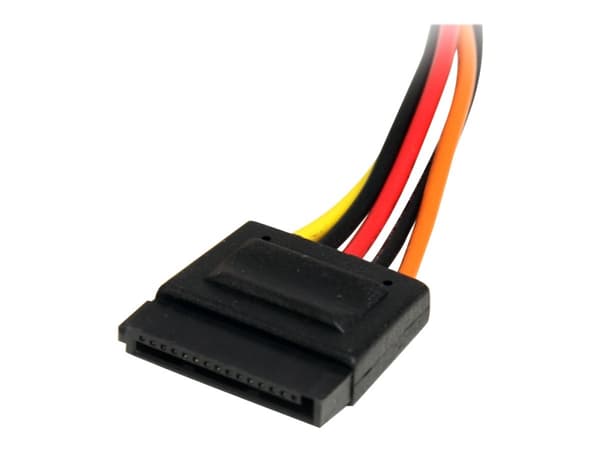 StarTech.com 12in 15 pin SATA Power Extension Cable - SATA Power Male to Female Extender - 12 Inch SATA Power Extension Cord - Strømforlengelseskabel
