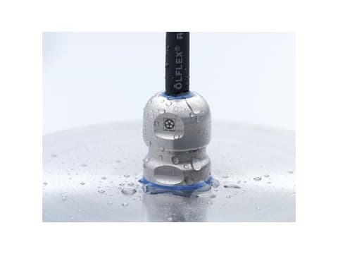 Lapp SKINTOP 53105303, Metallinen, Elastomeeri, Polyamidi, Ruostumaton teräs, 5 kpl, M25x1.5, IP68, IP69, -20 - 100 °C