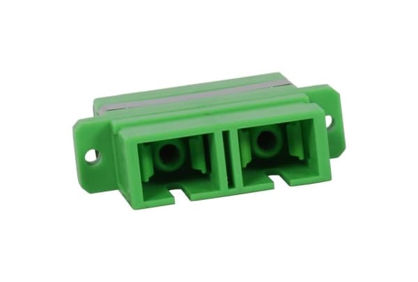 Fiberoptisk kopplingSCAPC jackSCAPC jack 9125u Singlemode duplex PVC OS2 Keramisk hylsa med fläns Synergy 21