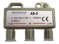 Maximum - Antennesplitter - F-kopling til F-kopling