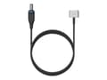 Miniatyrbilde 3 av 5: Omnicharge DC to MagSafe 2 - Strømkabel - 5,5 x 2,1 mm DC-jakk (hann) til MagSafe 2 (hann) - 99.1 cm - svart - for Apple MacBook Air; MacBook Pro; Om