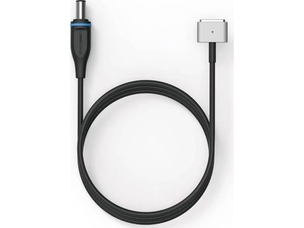 Omnicharge DC to MagSafe 2 - Strømkabel - 5,5 x 2,1 mm DC-jakk (hann) til MagSafe 2 (hann) - 99.1 cm - svart - for Apple MacBook Air; MacBook Pro; Om