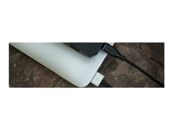 Omnicharge DC to MagSafe 2 - Strømkabel - 5,5 x 2,1 mm DC-jakk (hann) til MagSafe 2 (hann) - 99.1 cm - svart - for Apple MacBook Air; MacBook Pro; Om
