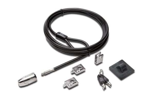 Kensington Desktop and Peripherals Locking Kit 2.0 - Supervisor Keyed - System, sikkerhetssett - 2.44 m