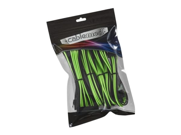 Cablemod CM-CAB-CKIT-N88KKLG-R, 0,45 m, EPS 8-pin, 2 x PCI-E (8-pin), Suora, Suora, Musta, Vihreä
