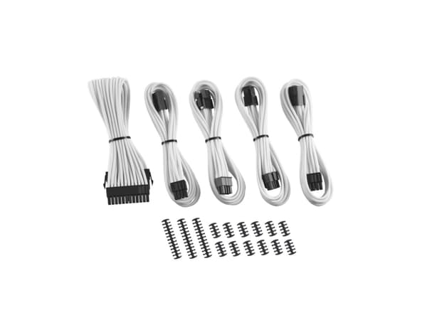 Cablemod CM-CAB-CKIT-N88KW-R, 0,45 m, EPS 8-pin, 2 x PCI-E (8-pin), Suora, Suora, Valkoinen