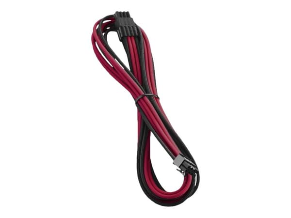 CableMod PRO ModMesh - Virtakaapeli - 8-nastainen PCIe-virta (uros) - 8-nastainen PCIe-virtalähde (uros) - 60 cm - muotoiltu - musta, punainen - CORS