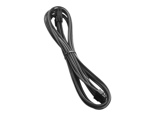 CableMod PRO ModMesh RT-Series - Strömkabel - 8-stifts PCIe-ström (hane) - 60 cm - formpressad - kol