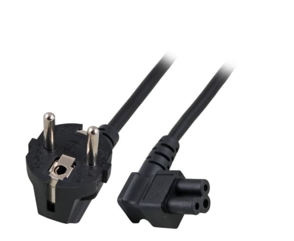 EFB Elektronik EK551.3, 3 m, CEE7/7, C5-kontakt, 250 V, 2,5 A