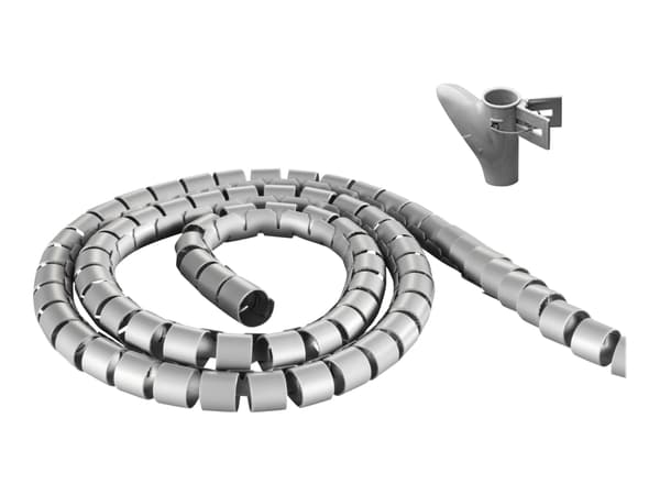 DELTACO LDR01 - Kabelrör - 2.5 m - silver