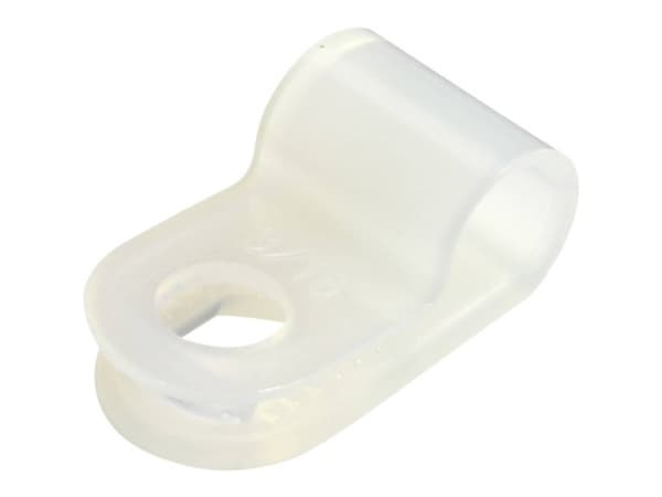 TRU COMPONENTS Kiinnitysnauha Ruuvitanko TC-6645704 Nippu-Ø-alue 5 mm (max) Läpinäkyvä 100 kpl