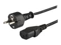 Pikkukuva 1 / 5: SAVIO CL-138 - Strømkabel - 2-polet (han) til IEC 60320 C13 - 250 V - 3 A - 1.8 m - lajiteltu