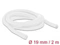 Miniatyrbild 2 av 4: Delock Braided Sleeving self-closing - Flätad ärm - 2 m - vit