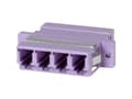 Miniatyrbild 4 av 5: Value Fibre Optic Adapter LC quadruple, OM4 PB