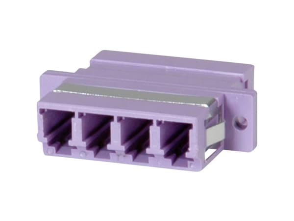Value Fibre Optic Adapter LC quadruple, OM4 PB