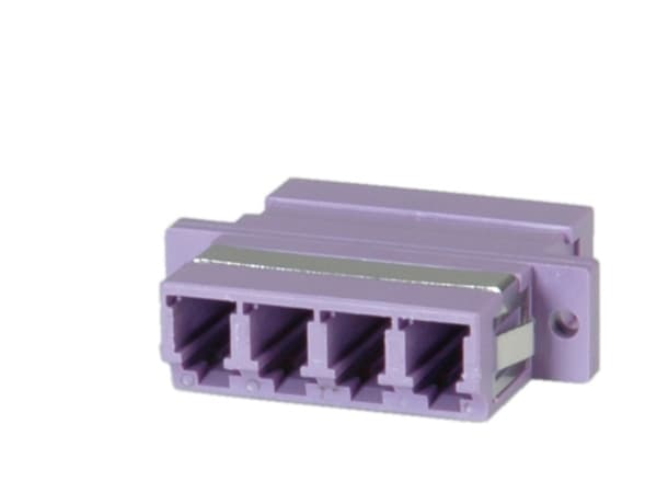 Value Fibre Optic Adapter LC quadruple, OM4 PB