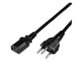 Miniatyrbilde 4 av 5: LogiLink Swiss-IEC - C13, 1,8 m, 1,8 m, C13 kobler til