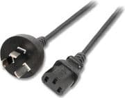 MicroConnect PowerCord - Strømkabel - power IEC 60320 C13 til strøm, australsk 3-pin (hann) - 1.8 m - svart - Australia