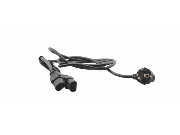 Kramer Electronics C-ACY/EU, 1,8 m, Virtapistoke tyyppi E+F, IEC C13, 220 V