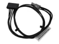 Miniatyrbilde 1 av 5: Lenovo - Strømadapter - SATA-strøm (hunn) til 4-pin ATX12V (hann) - 40 cm - FRU - for ThinkCentre M78; M82; M92; M92p; ThinkStation P320
