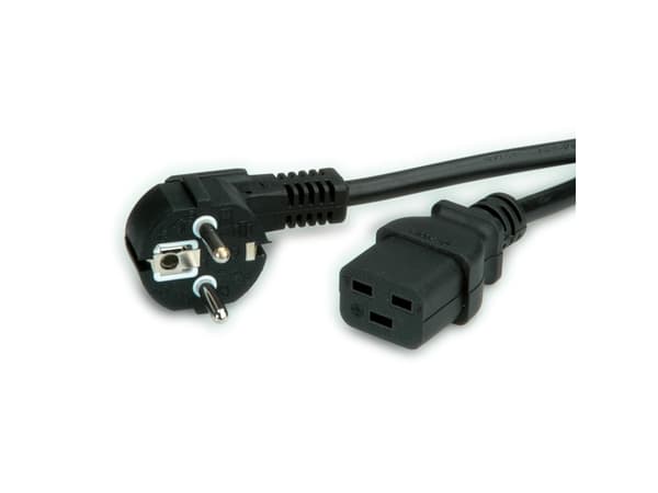 Value 19.99.1552, 2 m, CEE7/7, C19 kopling, 250 V