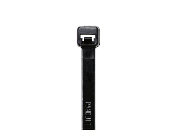 Panduit Cable Tie, 5.6"L (142mm), Intermediate, Weather Resistant, Black, 1000pc, Nailon, Musta, 14,2 cm