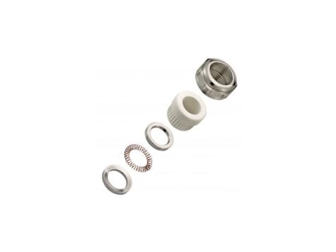 Harting 19 62 000 5058, Rustfritt stål, Hvit, Metall, M25, 1,7 cm, RoHS, ELV