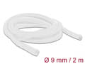 Miniatyrbild 3 av 5: Delock Braided Sleeving self-closing - Flätad ärm - 2 m - vit