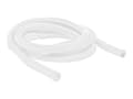 Miniatyrbild 1 av 5: Delock Braided Sleeving self-closing - Flätad ärm - 2 m - vit