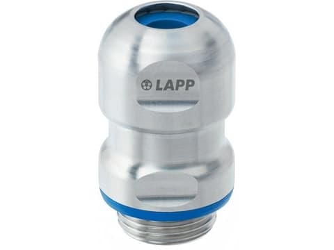 Lapp SKINTOP 53105220, Blå, Metallisk, Elastomer, Polyamid, Rustfritt stål, 5 stykker, M20x1.5, IP68, IP69, -20 - 100 °C