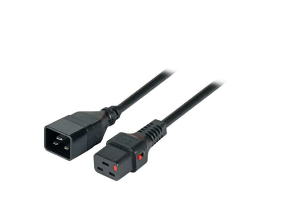 EFB Elektronik EK607SW.1, 1 m, C20 connect, C19 connect, 250 V, 16 A