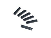 APC - Kabelhållare - svart - TAA-kompatibel (paket om 6) - för P/N: SMX1000C, SMX1500RM2UC, SMX1500RM2UCNC, SMX750C, SMX750CNC, SRT5KRMXLW-TW