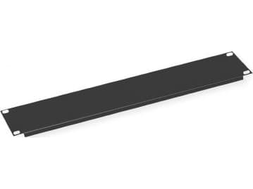 VALUE 26.99.0299, Blank panel, Svart, Metall, 2U, 48,3 cm (19"), 401,8 g