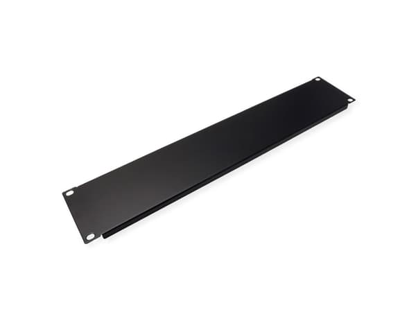 VALUE 26.99.0299, Blank panel, Svart, Metall, 2U, 48,3 cm (19"), 401,8 g