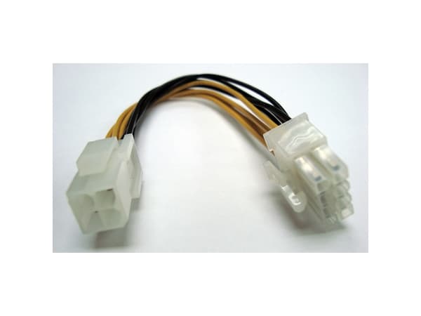 Roline Computer Tilslutningskabel [1x PCI-E 8-pol. - 1x ATX strømstik 4-pol] 0.15 m Flerfarvet