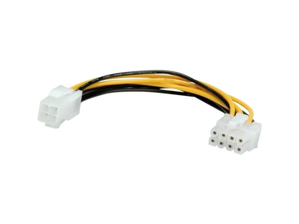 Roline Computer Tilslutningskabel [1x PCI-E 8-pol. - 1x ATX strømstik 4-pol] 0.15 m Flerfarvet