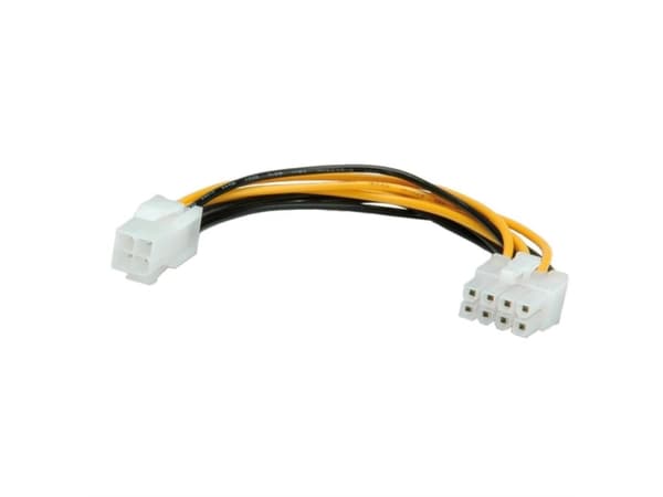 Roline Computer Tilslutningskabel [1x PCI-E 8-pol. - 1x ATX strømstik 4-pol] 0.15 m Flerfarvet