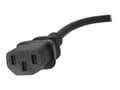Miniatyrbilde 4 av 5: StarTech.com 6ft (1.8m) UK Computer Power Cable, 18AWG, BS 1363 to C13 Power Cord, 10A 250V, Black Replacement AC Power Cord, Monitor Power Cable, BS