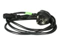 Miniatyrbilde 5 av 5: StarTech.com 6ft (1.8m) UK Computer Power Cable, 18AWG, BS 1363 to C13 Power Cord, 10A 250V, Black Replacement AC Power Cord, Monitor Power Cable, BS