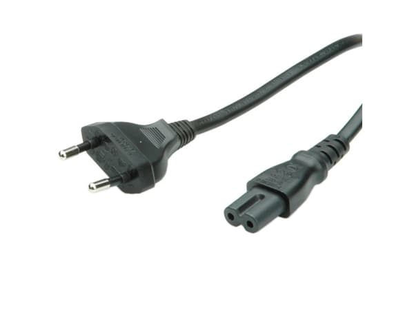 Value 19992089, 1 m, CEE7/16, IEC 320, 250 V, 2.5 A