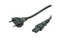 Miniatyrbilde 2 av 4: Value 19992089, 1 m, CEE7/16, IEC 320, 250 V, 2.5 A