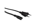 Miniatyrbilde 1 av 4: Value 19992089, 1 m, CEE7/16, IEC 320, 250 V, 2.5 A