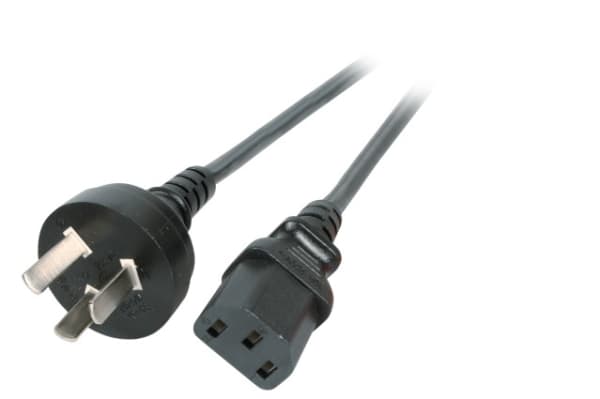 EFB Elektronik EK492.1,8V2, 1,8 m, Strømplugg type I, C13 kopling, 250 V, 10 A